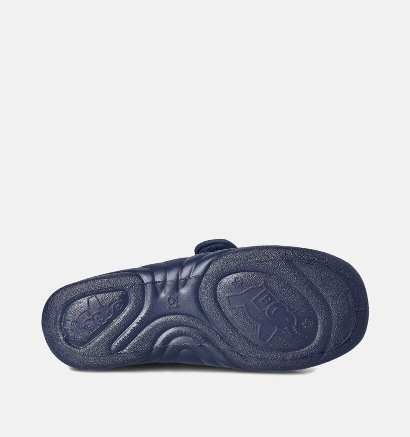 Milo et Mila Pantoufles en Bleu Foncé pour filles, garçons (358493) - pour semelles orthopédiques