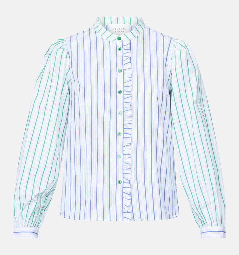 SISTERS POINT Eci Blouse en Bleu pour femmes (356277)
