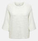 JDY Elanora Knit Witte Trui voor dames (367877)