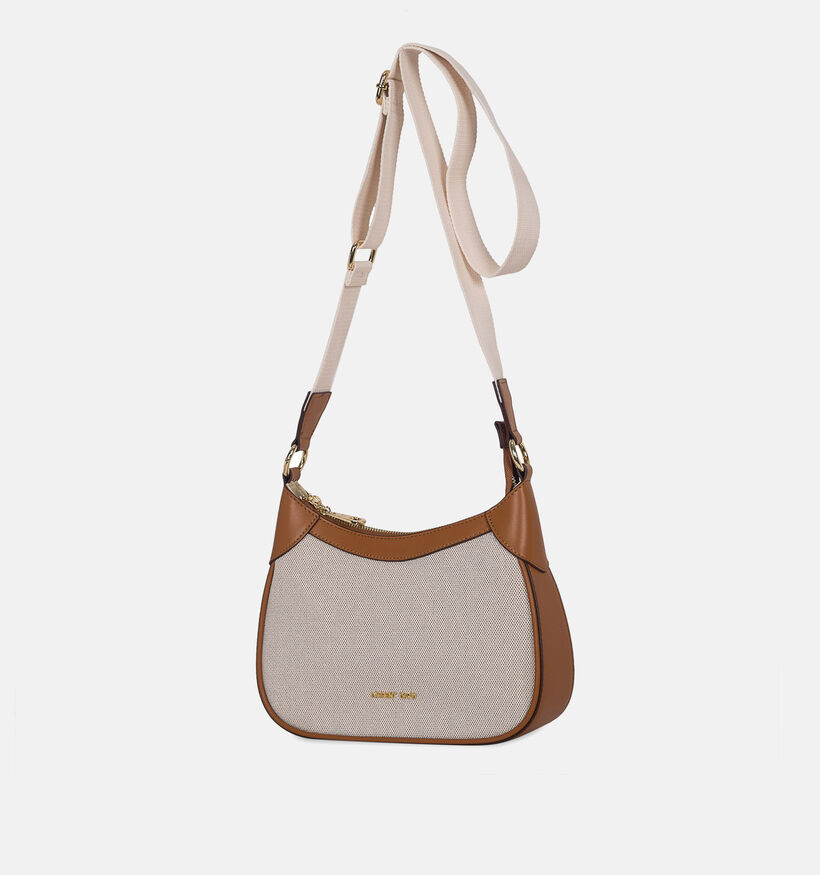 Laurent David Alice 890 Sac à bandoulière en Cognac pour femmes (342630)