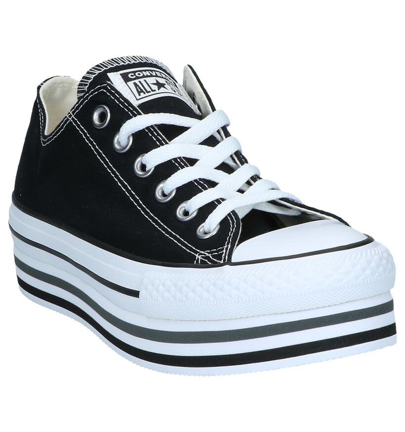 Chuck Taylor All Star Baskets basses en Noir en textile (238360)