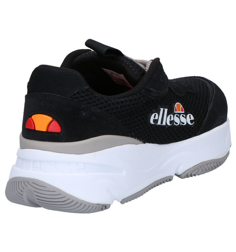 Ellesse Massello Zwarte Sneakers in daim (257519)