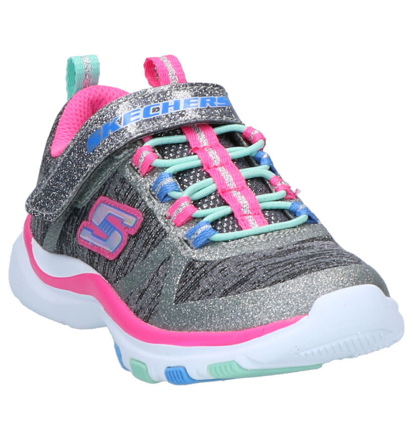 Skechers Grijze Sneakers in stof (263412)