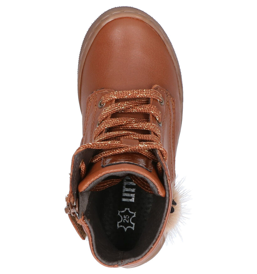 Little David Valencia 2 Cognac Boots in leer (261295)