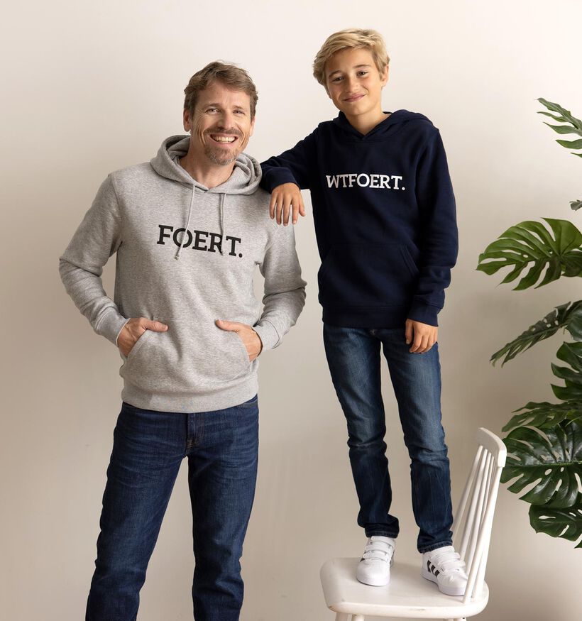 Foert Blauwe Unisex Sweater (289650)
