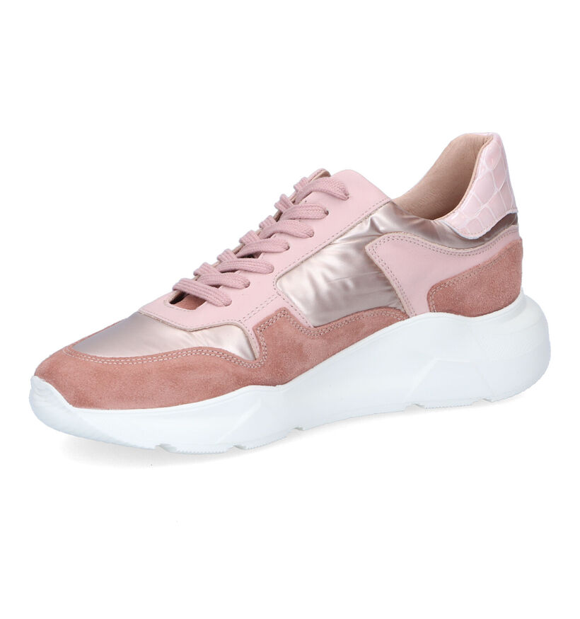 KMB Roze Sneakers voor dames (309608) - geschikt voor steunzolen