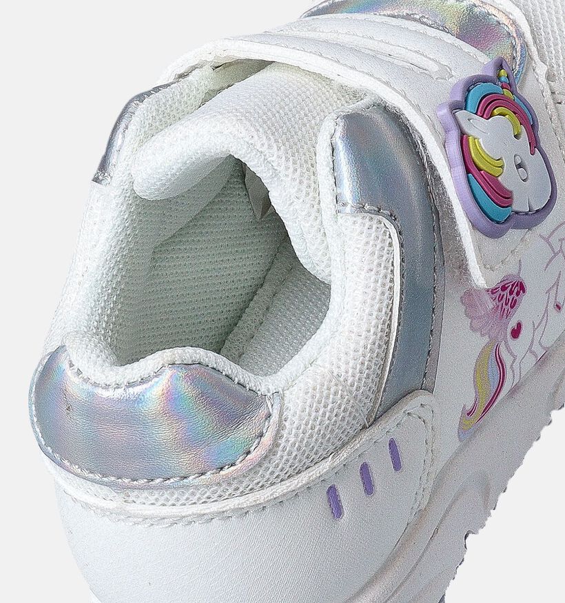 Milo & Mila Witte Babysneakers unicorn voor meisjes (354168)