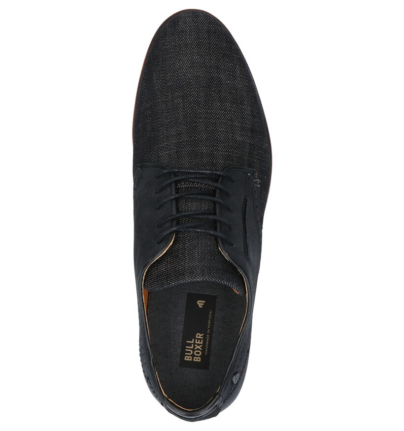 Bullboxer Chaussures basses en Noir en cuir (272169)
