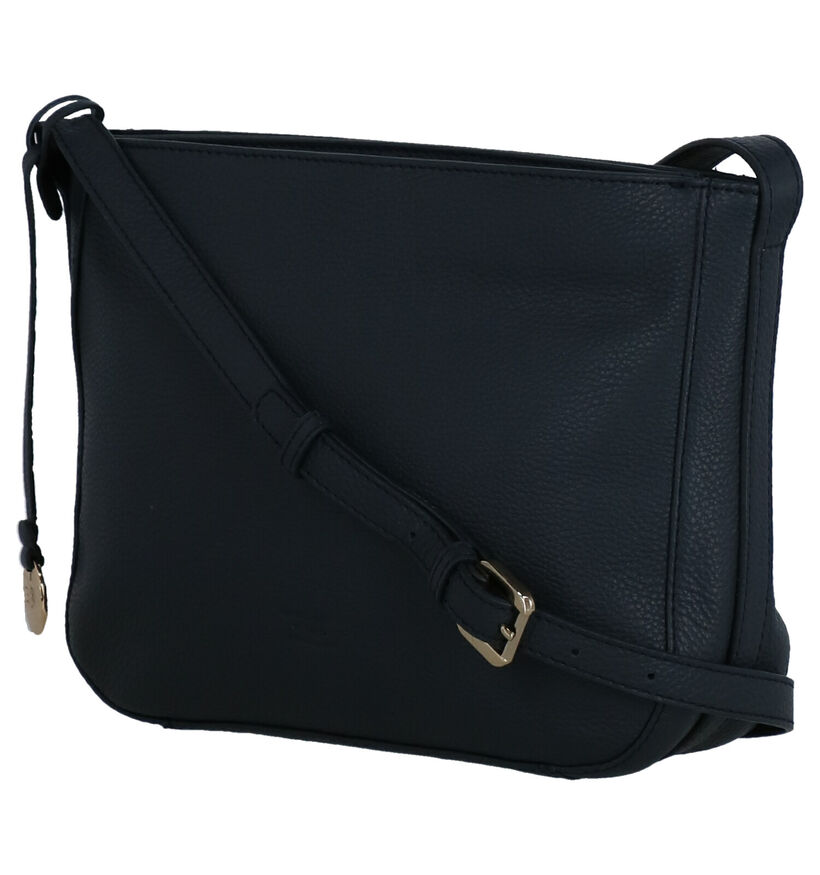 Crinkles Zwarte Crossbody Tas voor dames (317737)