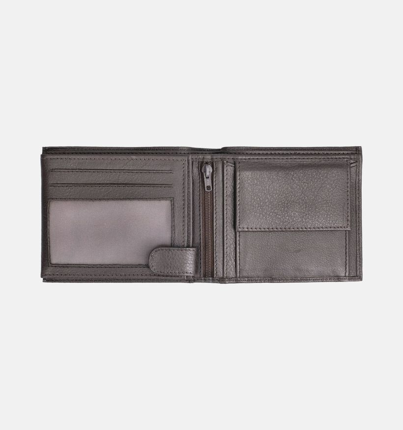 Euro-Leather Portefeuille en Marron pour hommes (372390)