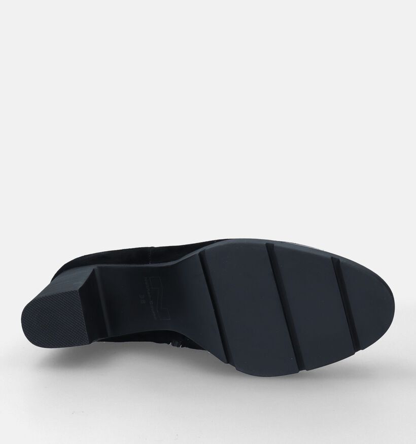 Nathan-Baume Bottines &agrave; talons en Noir pour femmes (332397) - pour semelles orthop&eacute;diques