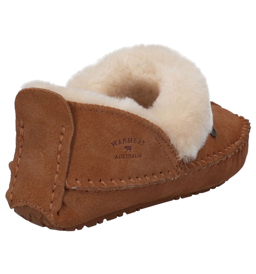 Warmbat Barrine Bruine Pantoffels voor dames (326091)