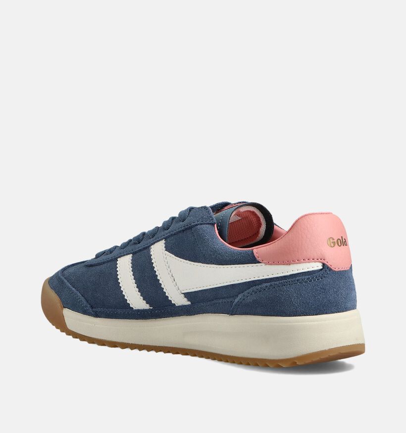 Gola Tornado Baskets casual en Bleu foncé pour femmes (360811) - pour semelles orthopédiques