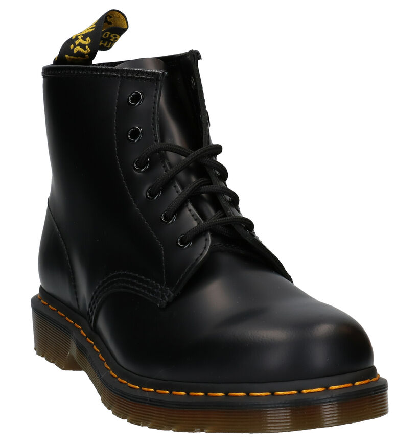 Dr. Martens Zwarte Boots in leer (277090)