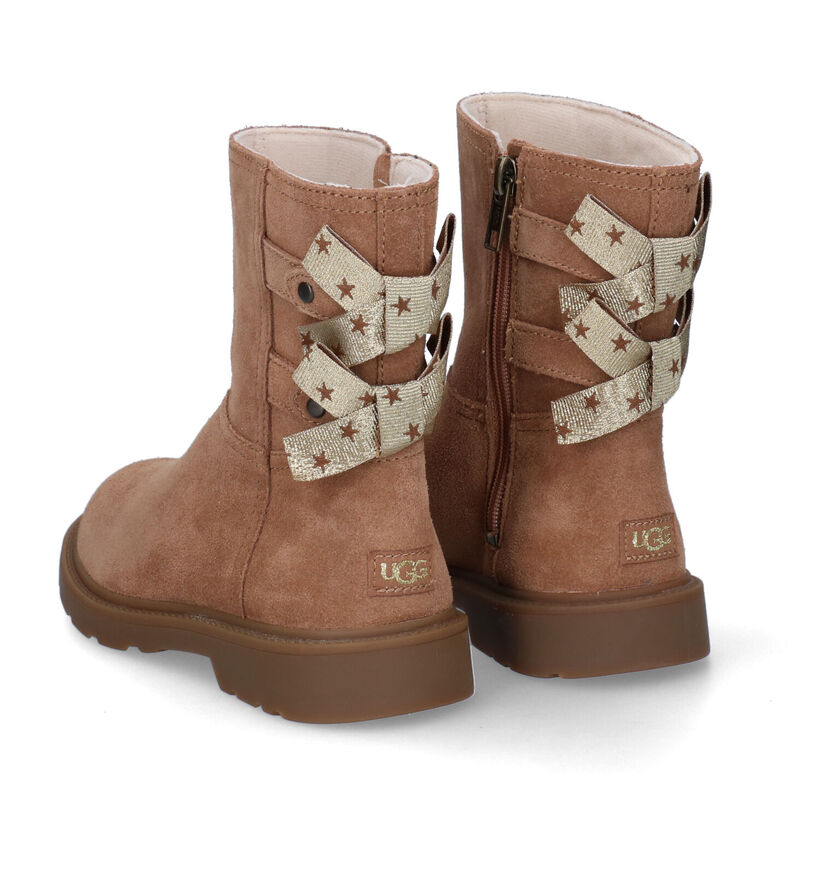 UGG Tillee Cognac Korte Laarzen in daim (294901)