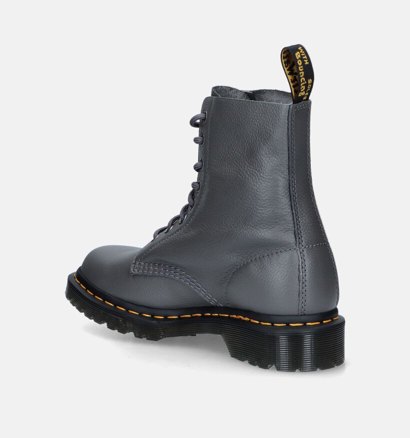 Dr. Martens 1460 Pascal Boots en Gris pour femmes (343613) - pour semelles orthopédiques