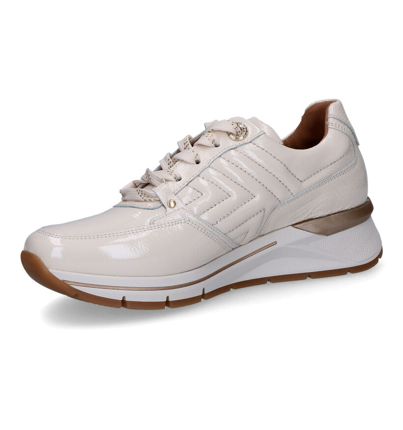Gabor OptiFit Ecru Sneakers in lak (316917)