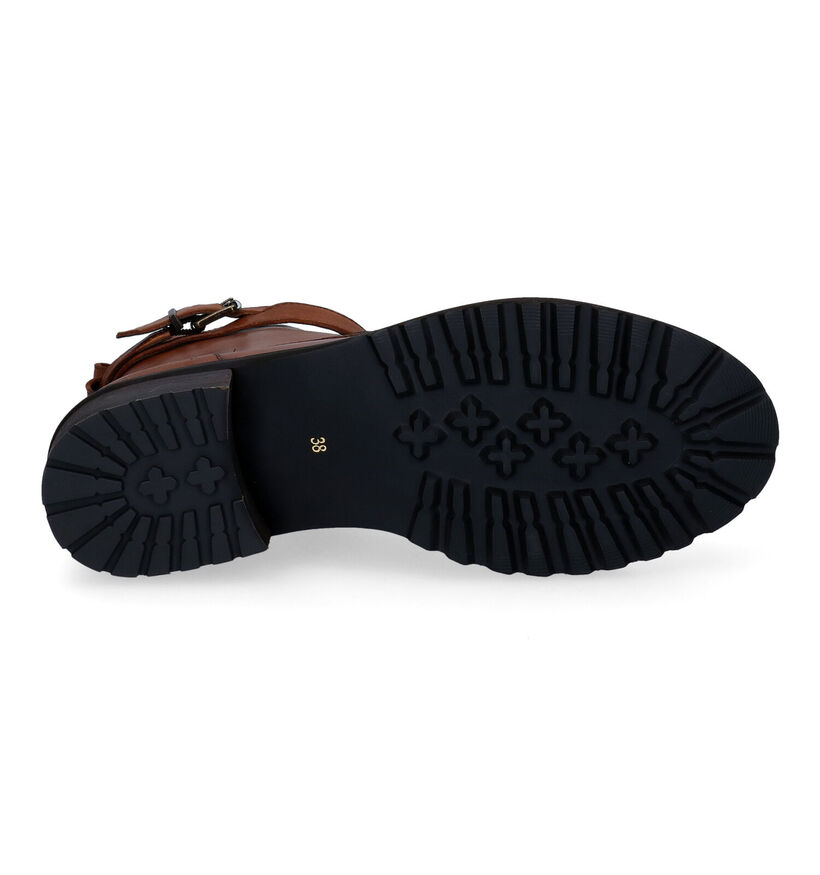 SPM Lorry Cognac Boots in leer (296251)