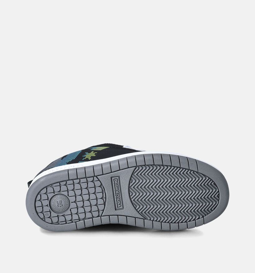 DC Shoes Court Graffik Zwarte Skate Sneakers voor jongens (350825)