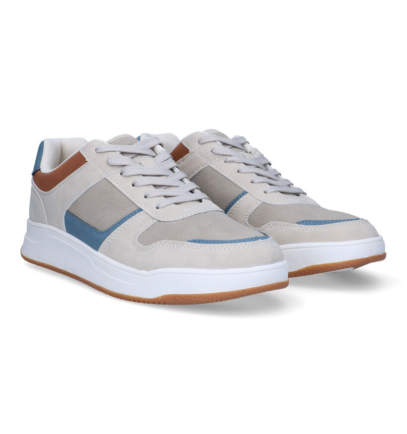 Origin Beige Veterschoenen voor heren (340106) - geschikt voor steunzolen