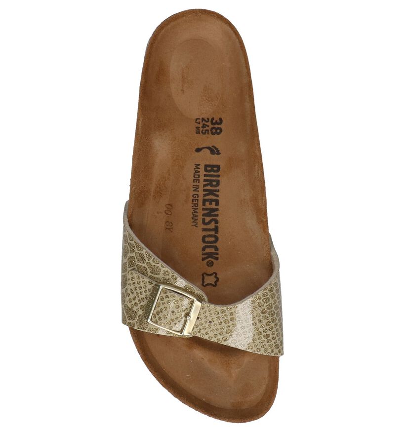 Birkenstock Madrid Zwarte Slippers voor dames (302977)