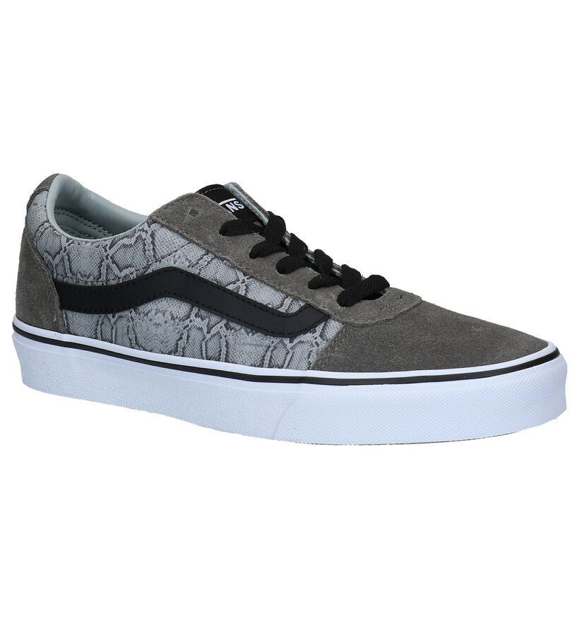Vans Ward Baskets de skate en Noir pour femmes (327994)