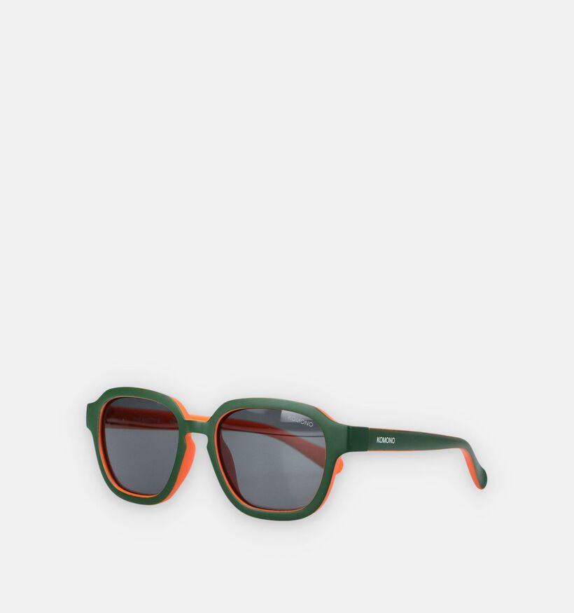 Komono Matty XS Froggy Twins Lunettes de soleil en Vert pour gar&ccedil;ons (371553)