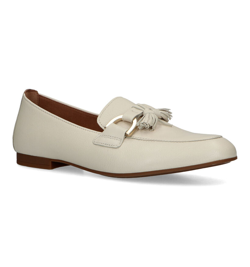 Gabor Ecru Loafers voor dames (323146)