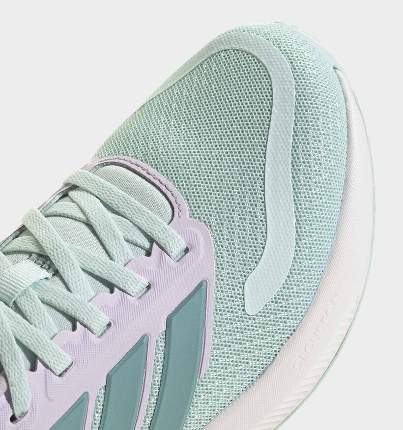 adidas Runfalcon 5 Lichtgroene Sneakers voor meisjes (372651) - geschikt voor steunzolen