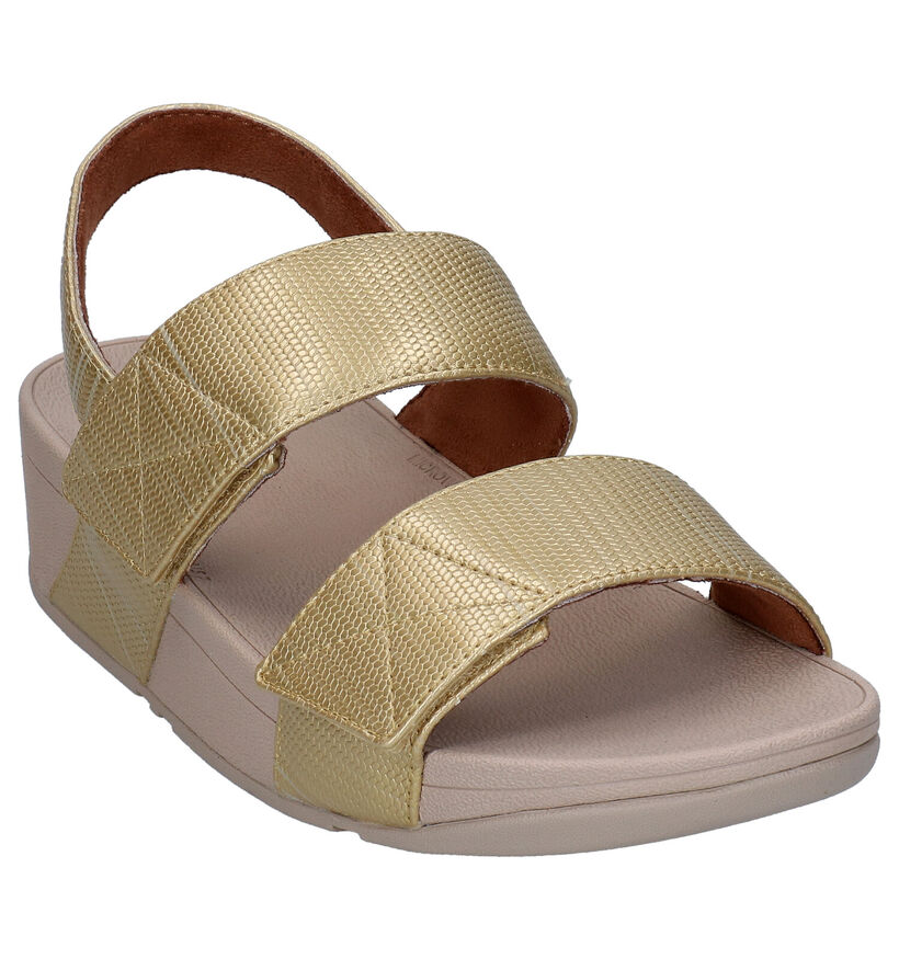 FitFlop Mina Gouden Sandalen in kunstleer (286714)