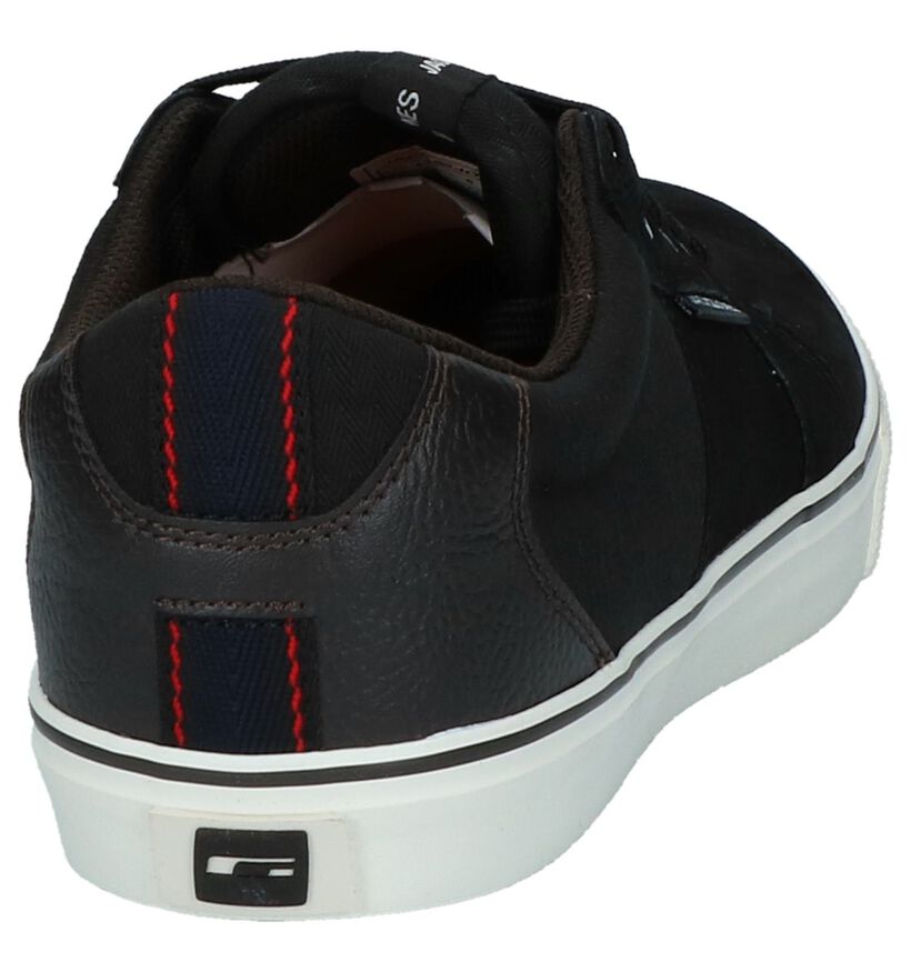 Jack & Jones Baskets de skate en Noir en textile (226242)