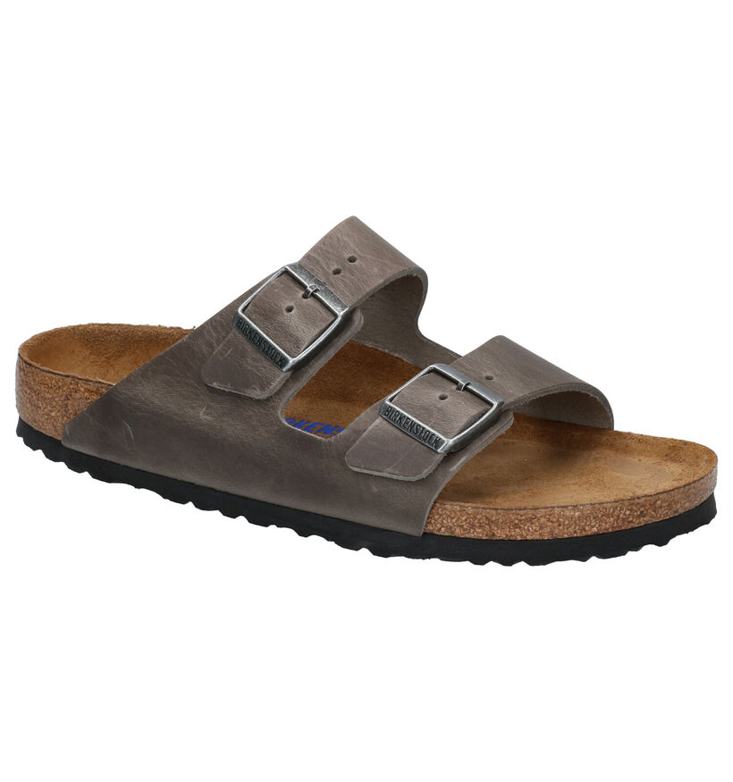 Birkenstock Arizona Bruine Slippers voor heren (322411)