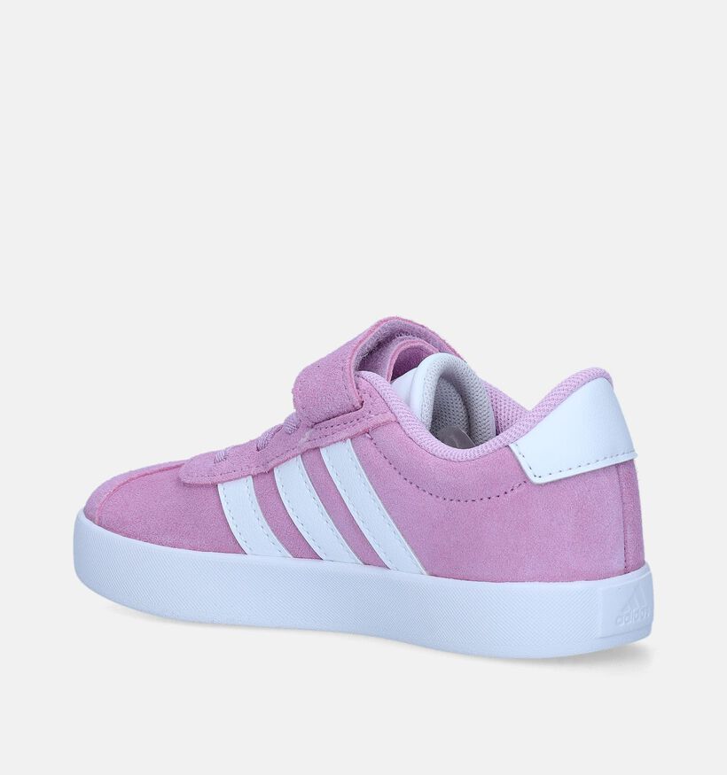 adidas VL Court 3.0 EL C Roze Sneakers voor meisjes (348314)