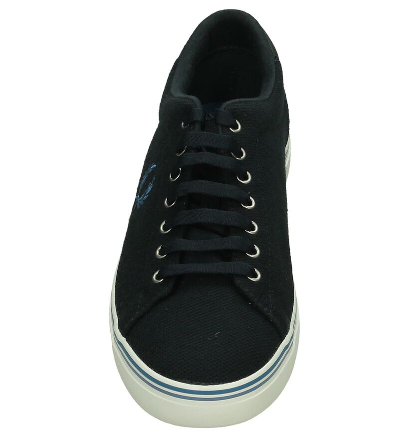 Fred Perry Donker Blauwe Lage Sneakers, , pdp