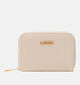L.Credi Filippa Beige Ritsportemonnee voor dames (356603)