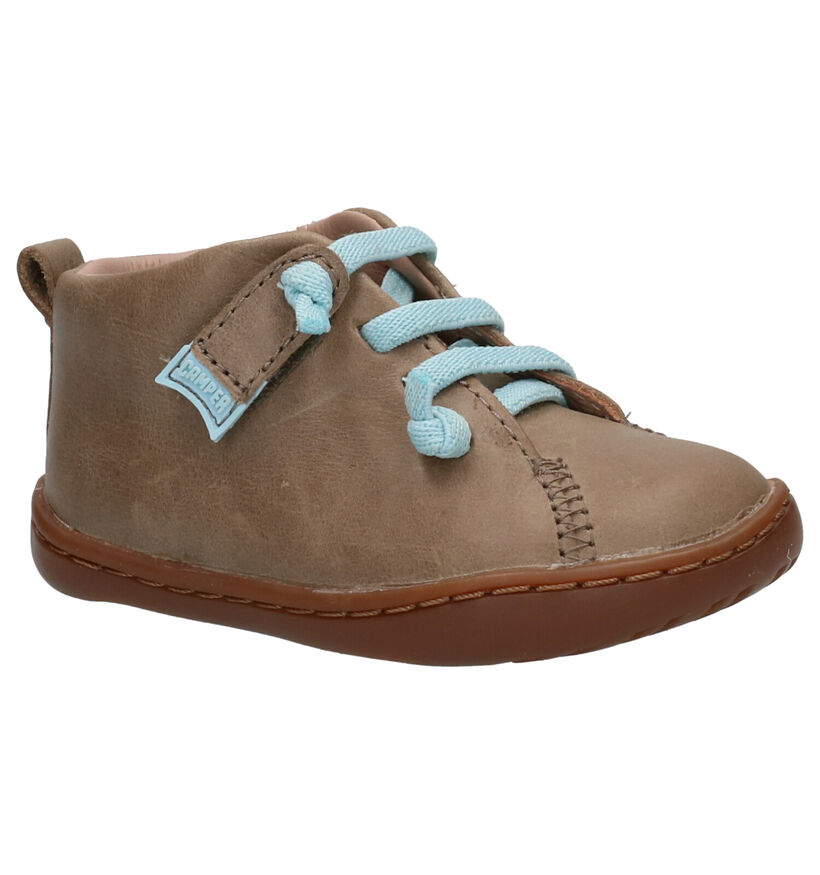 Camper Chaussures hautes en Bleu foncé en cuir (259028)