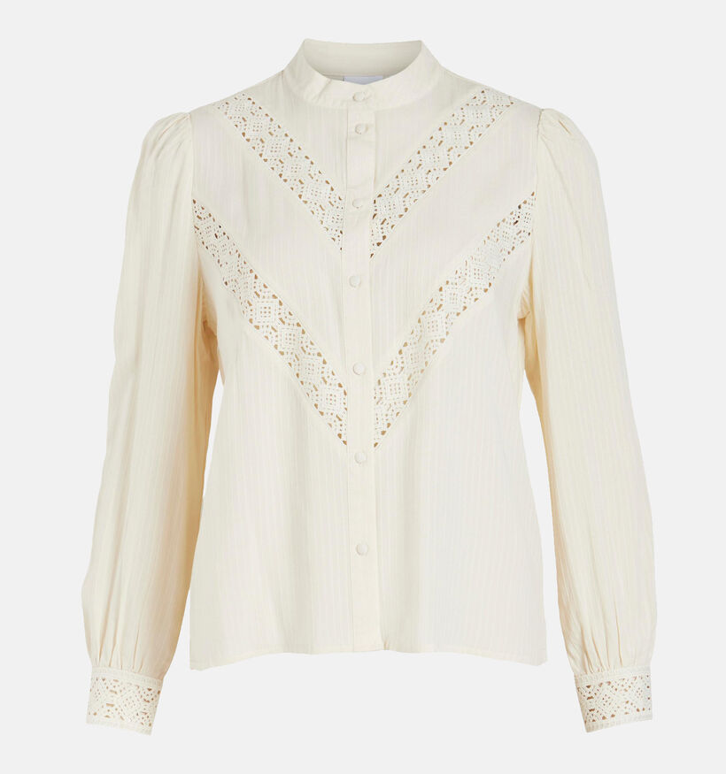 Vila Flira Ecru Blouse voor dames (332519)