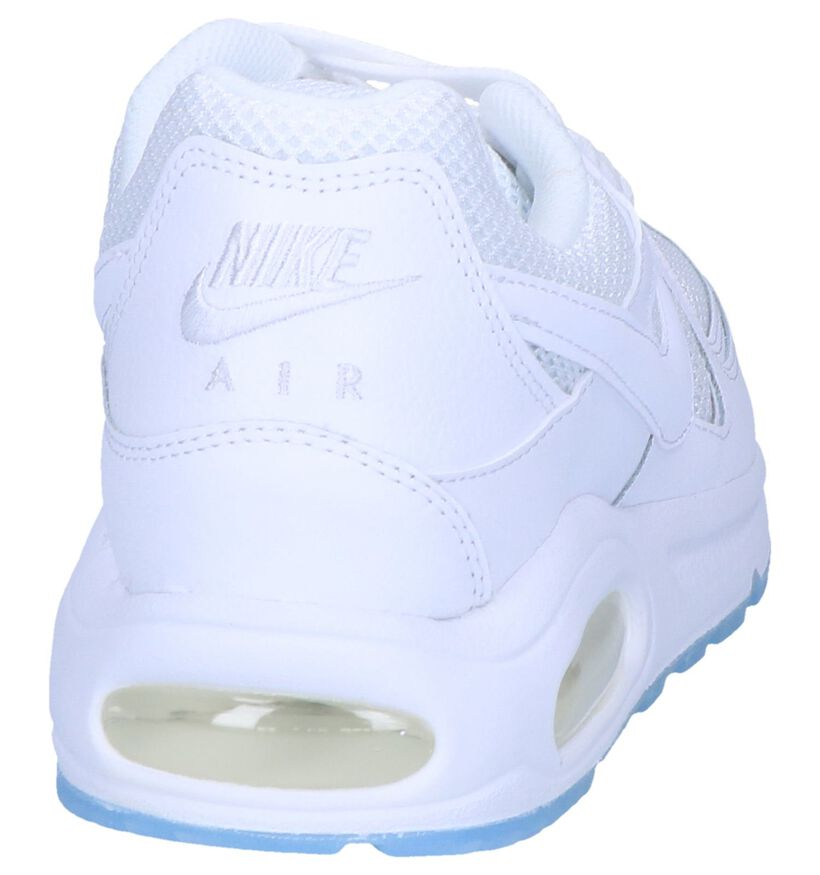 Witte Sneakers Nike Air Max Command in kunstleer (250286)