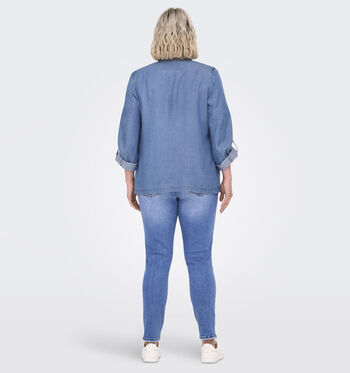ONLY Carmakoma Vesten Blauw