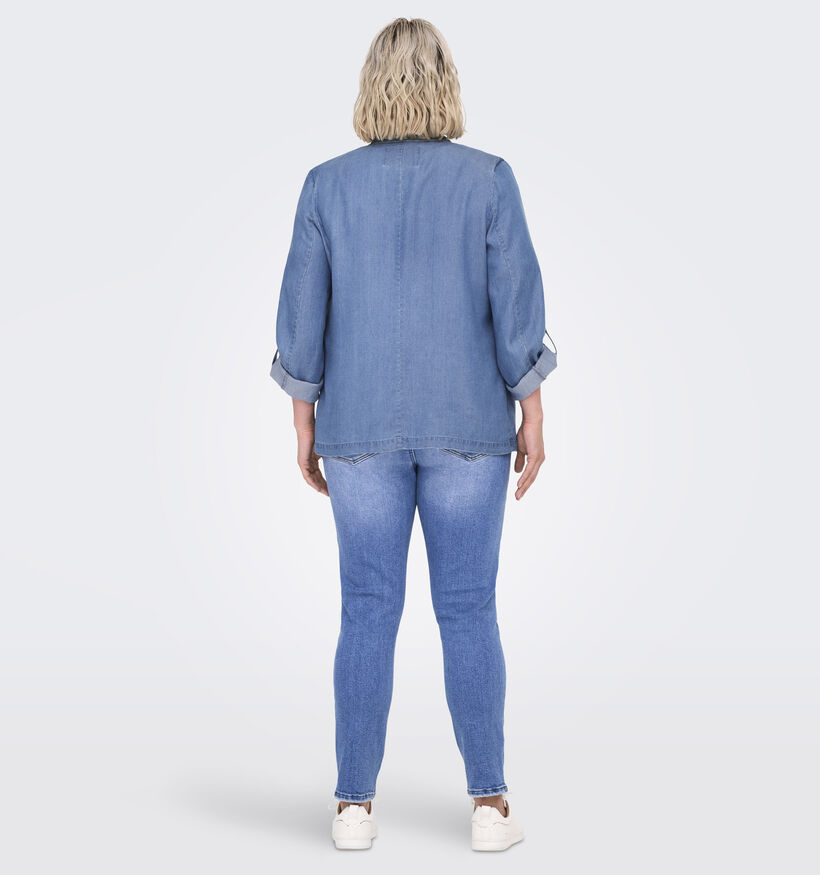 ONLY Carmakoma Charis Blazer en Bleu pour femmes (351429)