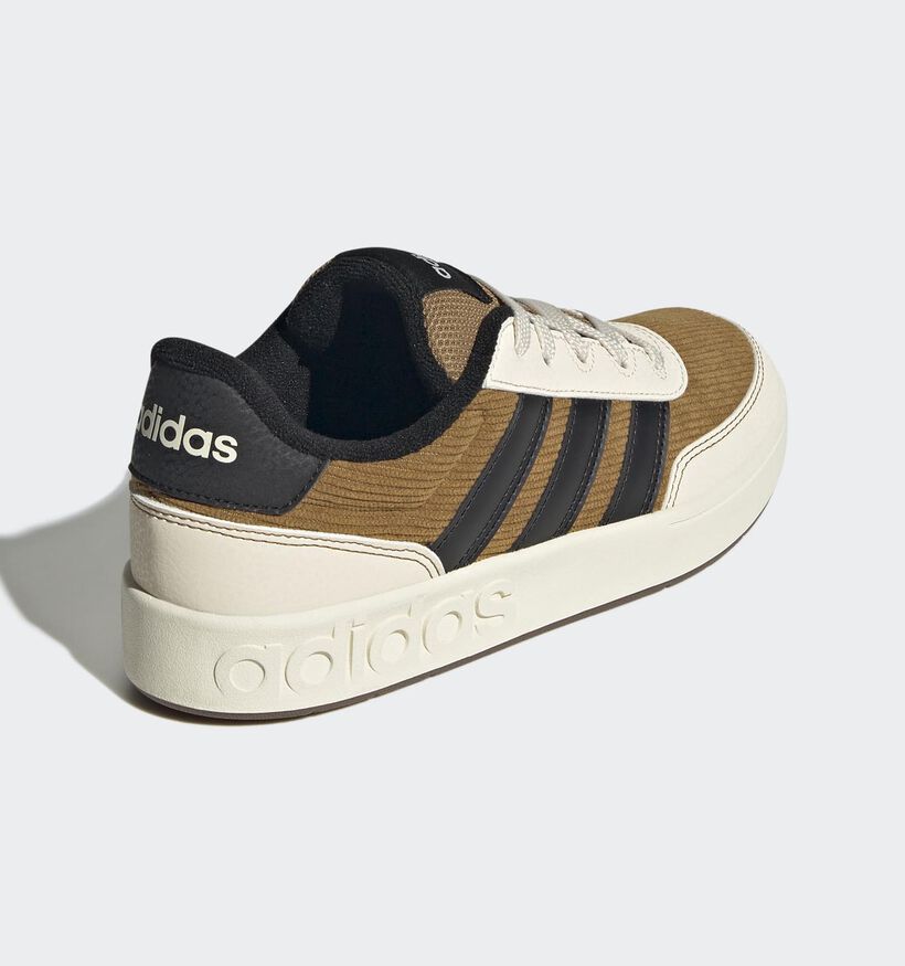 adidas Breakbase Zwarte Lage Sneakers voor jongens, meisjes (359623)