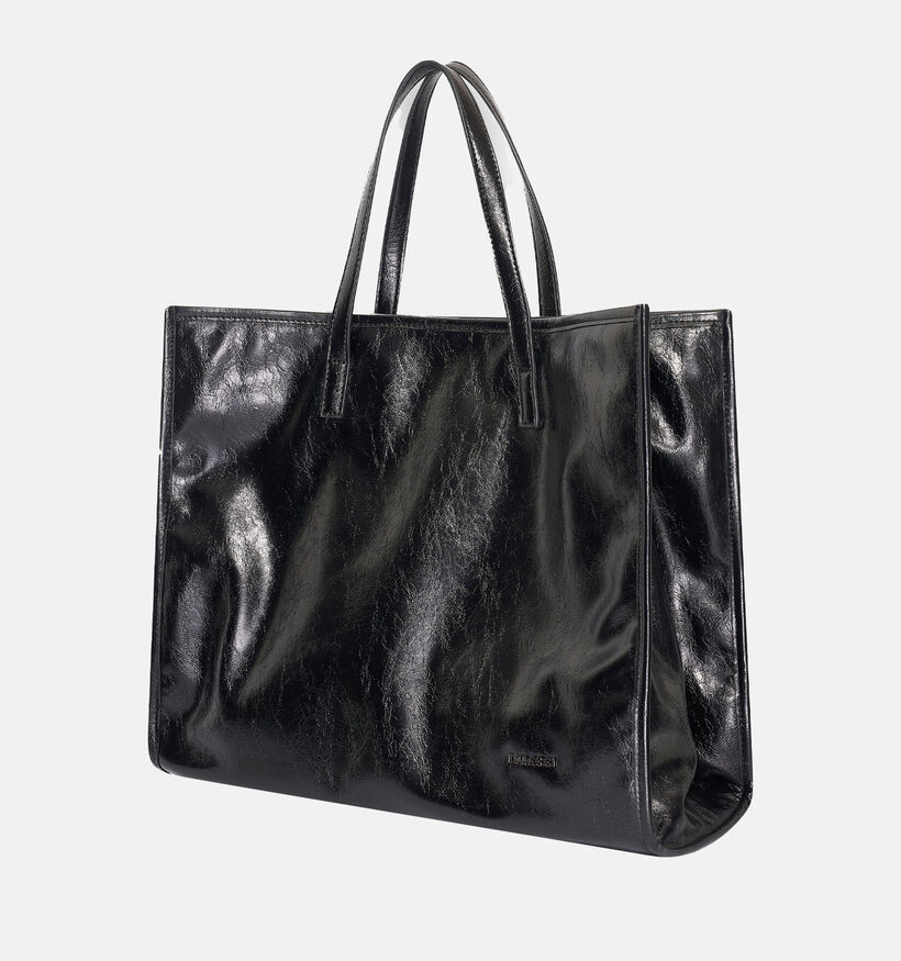 Bulaggi Crinkle Zwarte Shopper voor dames (364781)