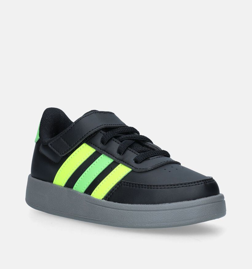 adidas Breaknet 2.0 EL K Zwarte Sneakers voor jongens (341649)