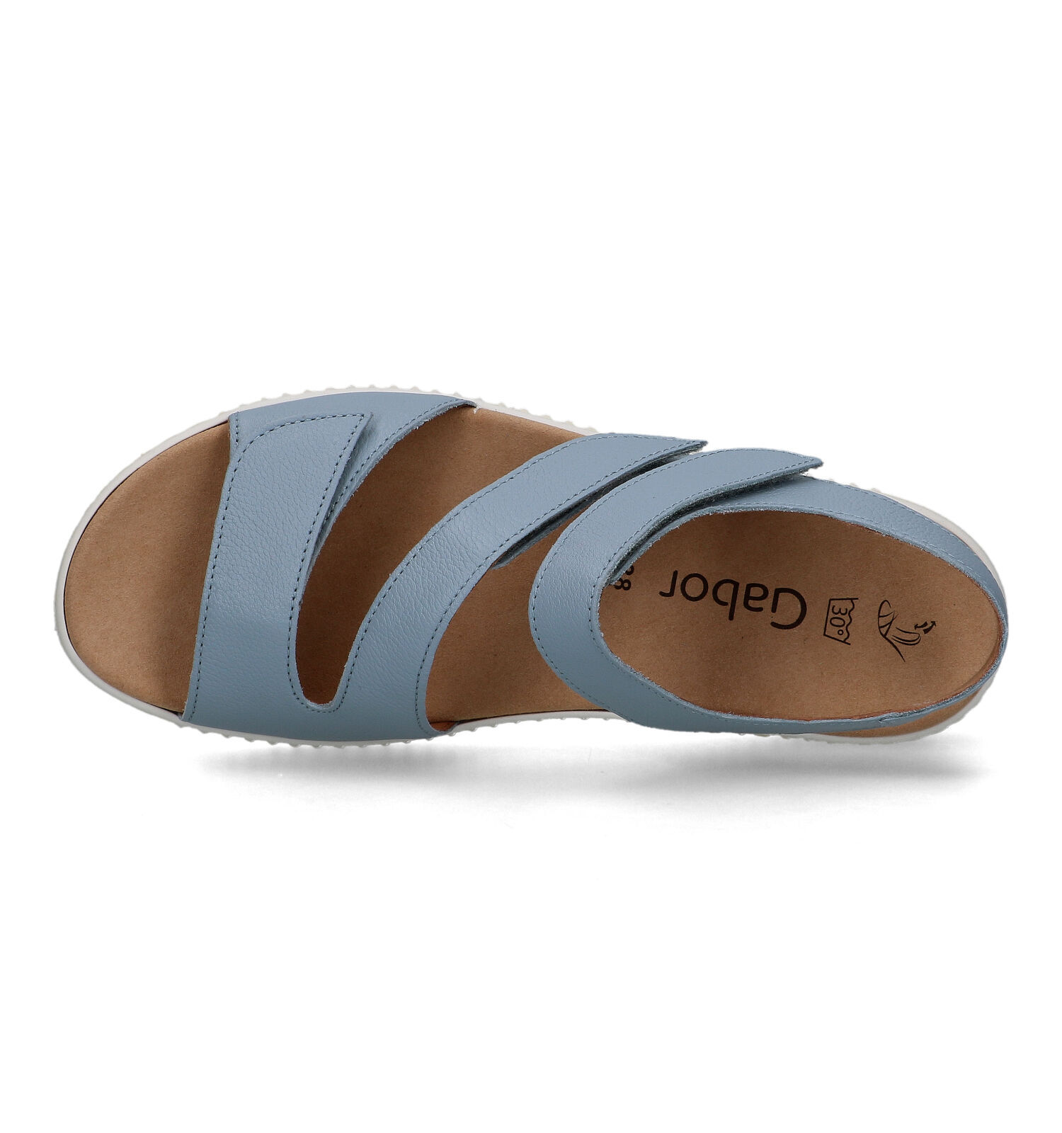 Gabor Blauwe Sandalen voor steunzolen Dames Sandalen Online op TORFS.BE