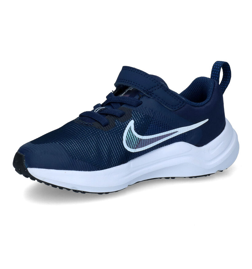 Nike Downshifter 12 PS Blauwe Sneakers in stof (316302)