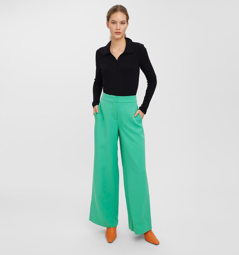 Vero Moda Cameron Groene Wijde Broek (316948)