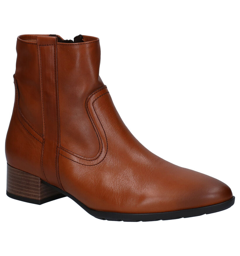 Gabor comfort Cognac Enkellaarzen in leer (282417)