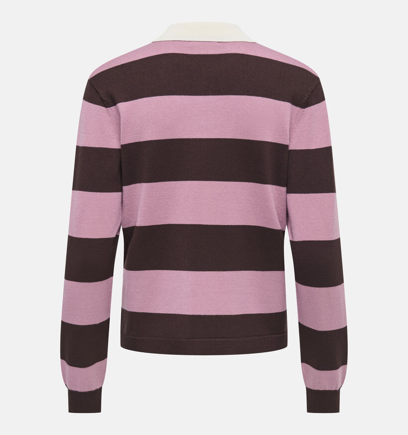JDY Melany Bruine/Roze Trui voor dames (378295)