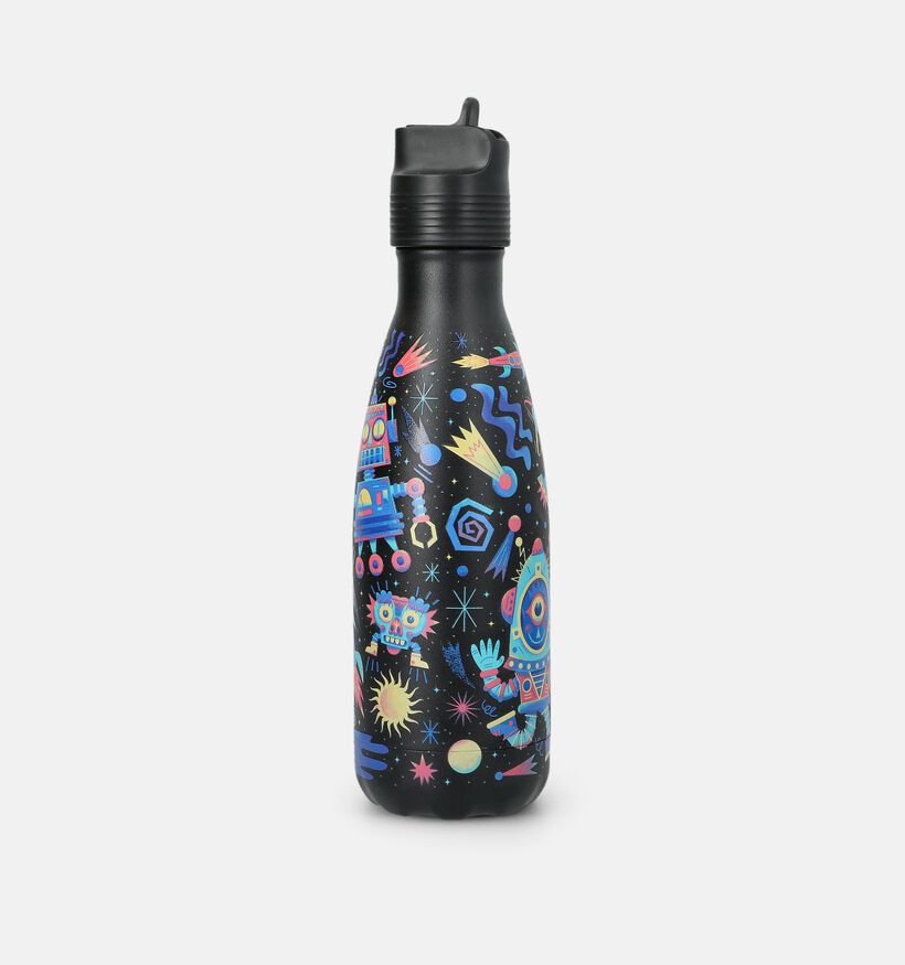 Chilly's Kids Bottle Zwarte Drinkbus 350ml voor meisjes, jongens (383669)