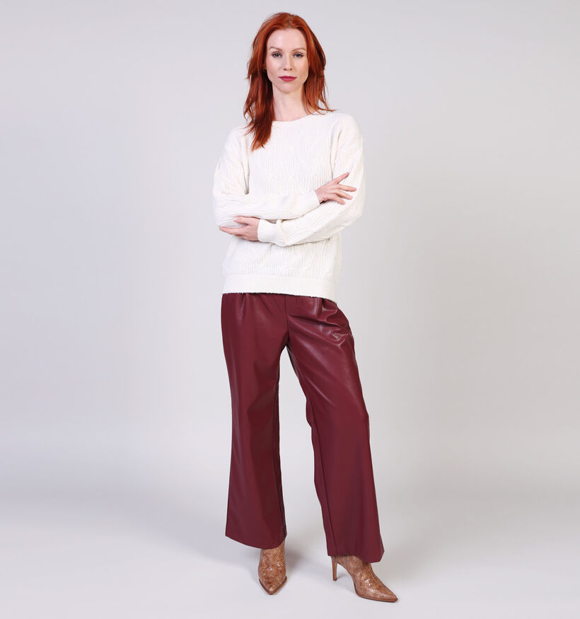 Vila Vilassia O-Neck Pull en Beige Vila Vilassia O-Neck Pull en Beige pour femmes (361319)